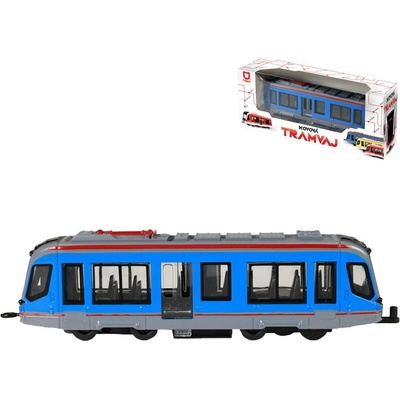 Rappa Kovová tramvaj modrá 20 cm