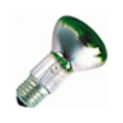 žárovka POLAMP 60W E27 230V R63 ZELENÁ