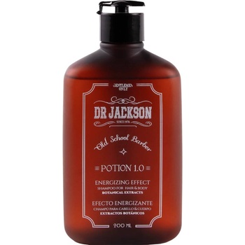 Dr. Jackson Енергизиращ шампоан за коса и тяло Potion 1.0, 200 ml