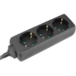 Commel Разклонител Commel 3 гнезда 1.4м черен C232-321 (3858890446913)