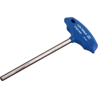 LUX-TOOLS Kľúč na vnútorný šesťhran s T-rukoväťou 8 mm x 150 mm Classic