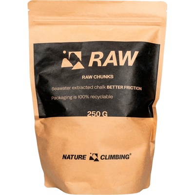Nature Climbing Магнезий Nature climbing Raw Chalk - Brown / Black - размер 250 g (334-0396-0111)