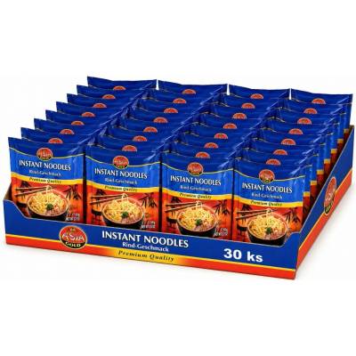 Asia Gold Instantní nudle hovězí 30 x 60 g