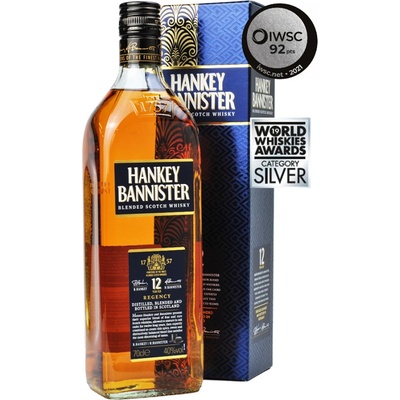 Hankey Bannister 12y 40% 0,7 l (kartón)