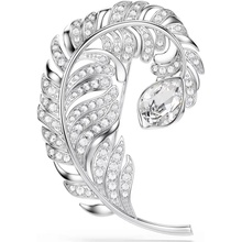Swarovski Trblietavá brošňa Pierko so Swarovski kryštálmi Idyllia 5747549