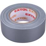 Extol самозалепваща лента от текстил, сива, 50mmx50m (хоби лента / дюкер лента)