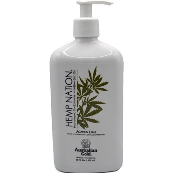 Australian Gold Hemp Nation Хидратиращ лосион за тяло Agave & Lime, 535 ml