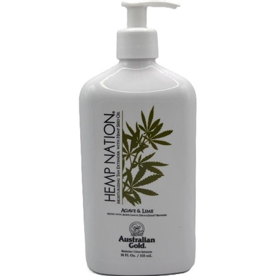 Australian Gold Hemp Nation Хидратиращ лосион за тяло Agave & Lime, 535 ml