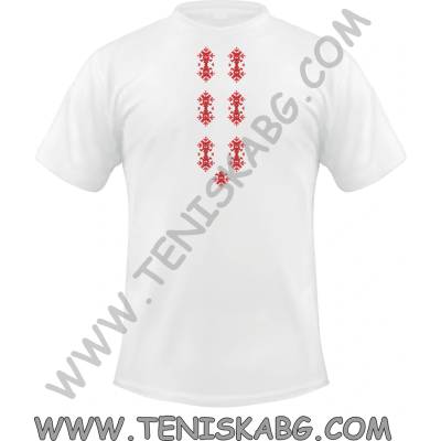 Fruit of the Loom Тениска - Шевица Бродерия 1212