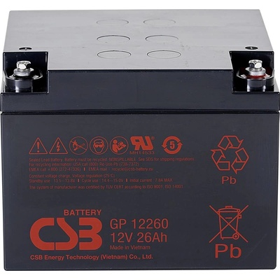 CSB GP12260B1 12 V 26 Ah