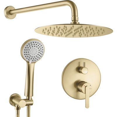 Rea Душ система за вграждане Rea Ontario Brush Gold + BOX (REA-P5502)