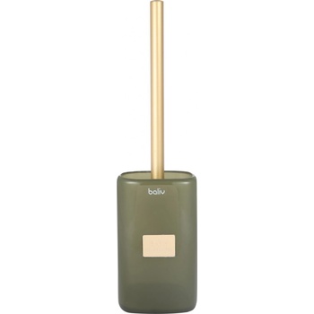 Baliv Moss Green trend Držák na WC štětku khaki polyresin