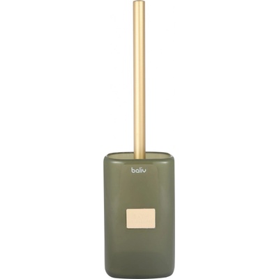 Baliv Moss Green trend Držák na WC štětku khaki polyresin