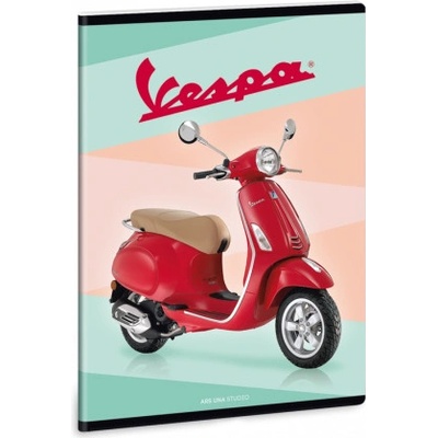 ARS UNA Sešit Vespa A5 scooter linkovaný