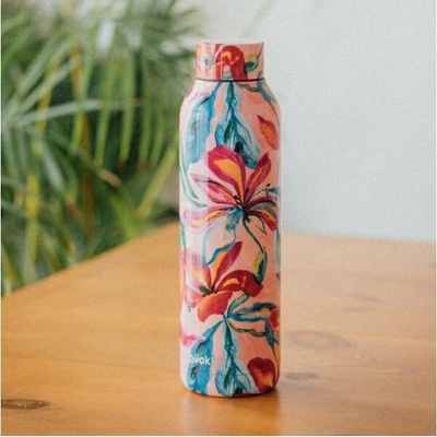 Quokka Nerezová termoláhev Solid 630 ml tropical bloom
