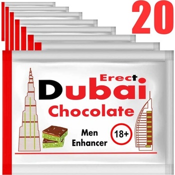 Dubai Chocolate Tечен Дубайски Шоколад за Силни Ерекции и Повишено Либидо (20 сашета)