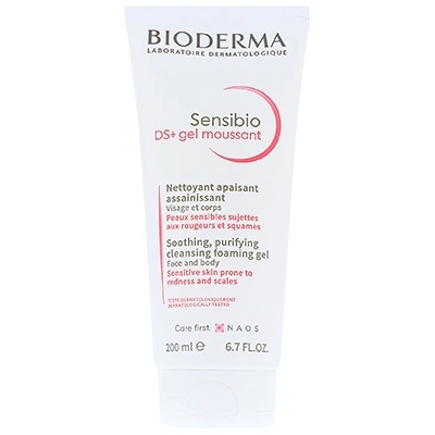 BIODERMA Sensibio DS+ почистващ гел за чувствителна кожа 200 мл