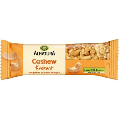 Alnatura Bio tyčinka s kešu krokanty 30 g