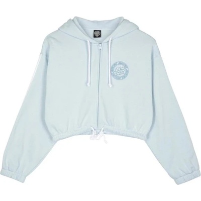 Santa Cruz Дамско яке за тренировка Santa cruz Women's Check Outline Ringed Dot Zip Training jacket - Fresh Blue - размер 14 (US) (103-2620-0115)