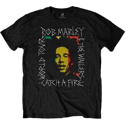 Bob Marley Rasta Scratch Black L Риза (BMATS27MB03)