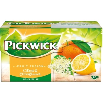 Pickwick Fruit Fusion Tea цитрус с цвят от бъз 20x 2гр