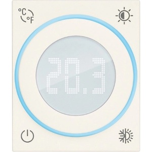 Vimar 30440. B Стаен ротативен термостат Linea, 100-240V 2M, с циферблат, White, (VM30440.B)