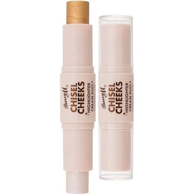 Barry M Chisel Cheeks rozjasňujúca tyčinka duo Silver/Gold 6,3 g