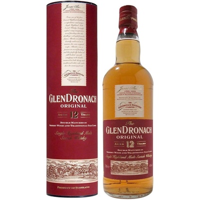 GLENDRONACH Single Malt 12y 40% 0,7 l (tuba)