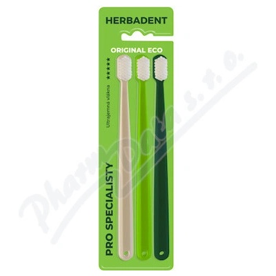 Herbadent Original ECO Ultra jemný 3 ks