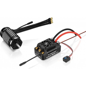 HOBBYWING car COMBO MAX5 HV G2 s EZRUN 56118SD 800Kv černý