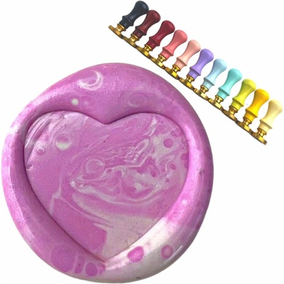 Artmagico pečetidlo Creatissimo 2 srdce – Zboží Mobilmania