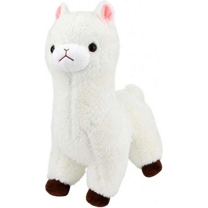 LEAN Toys Плюшена играчка Lean Toys - Алпака, 28 cm, бяла (31846) - ozone