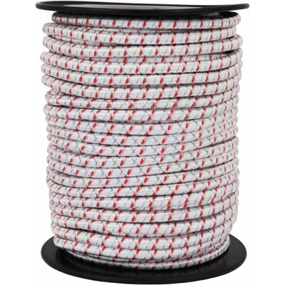 Náhradní gumové elastické lano/provaz pro bránu ohradníku, průměr 7mm, flexibilní, vodivé, 1 m