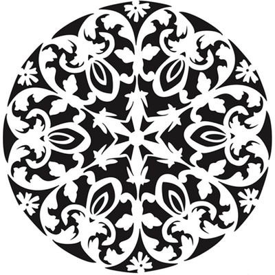 Cadence Šablona Cadence 25x25 cm Florální mandala