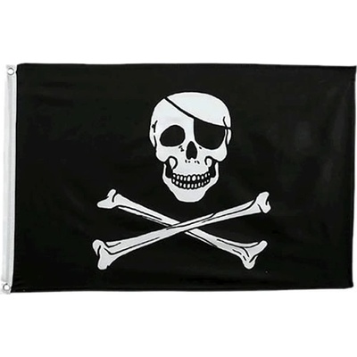 Vlajka PIRÁTSKÁ JOLLY ROGER