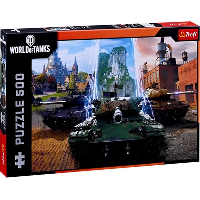 Trefl Пъзел Trefl от 500 части - World of Tanks: Време е за екшън! (37535)