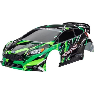 Traxxas 1:10 Ford Fiesta ST Rally VXL 4WD: Karoserie zelená