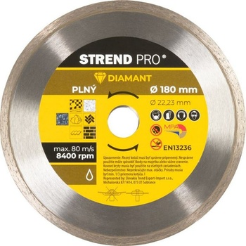 Kotúč Strend Pro 521B, 180 mm, diamantový, plný