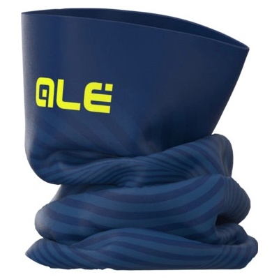 ALÉ Cycling Clothing cyklistický nákrčník green digital accessori blue