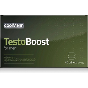 Image 1 of Cobeco Pharma CoolMann TestoBoost for Men 40 tbl