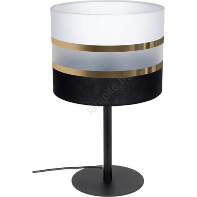 BELIS Настолна лампа CORAL 1xE27/60W/230V черна (BE0701)