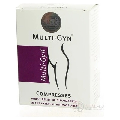 Alfamedica MULTI-GYN ANAL Compresses obklad proti hemoroidům 12 ks