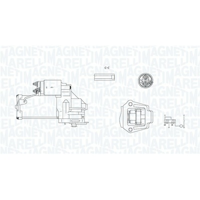 Štartér MAGNETI MARELLI 063721245010
