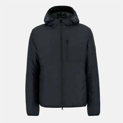 Barbour International Яке Barbour International Men's Lumley Hooded Long Sleeve Full Zip Quilted Jacket - Black BK11