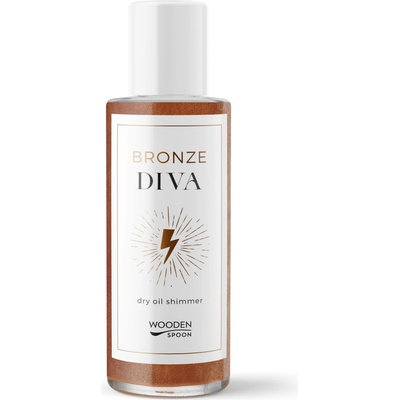 Wooden Spoon Trblietavý suchý olej Bronze Diva 100 ml