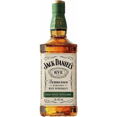 Jack Daniel's Straight Rye 45% 1 l (čistá fľaša)