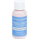 Přípravky na čištění pleti Makeup Revolution Overnight Targeted Blemish Skincare Blemish Lotion 30 ml