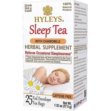 HYLEYS Bylinný čaj Pro podporu spánku Sleep Tea Herbal Supplement Chamomile 25 x 1,5 g