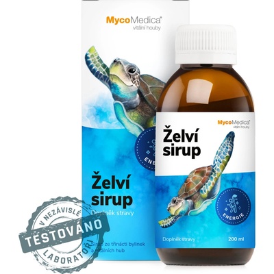MycoMedica Želví sirup 2 x 200 ml
