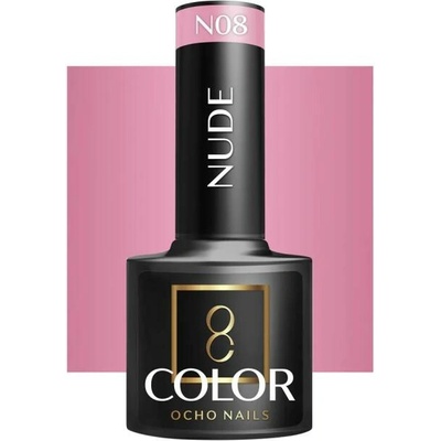 Ocho Nails Hybridný gél lak na nechty Nude N08 5 g
